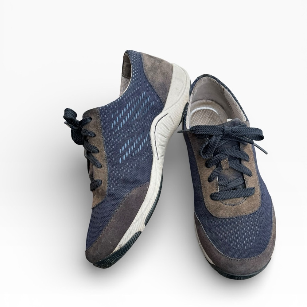 Dansko Hayes Women's Lace Up Comfort Sneakers Navy Grey EU 38 US 7.5 - 8 - Picture 11 of 15